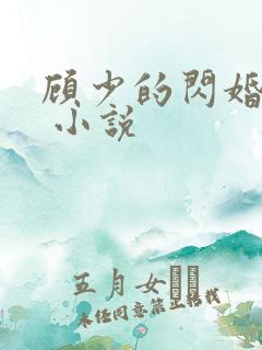 顾少的闪婚宠妻 小说