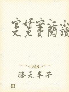 官婿安江小说全文免费阅读