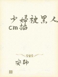 少妇被黑人30cm插