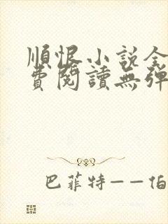 顺恨小说全文免费阅读无弹窗