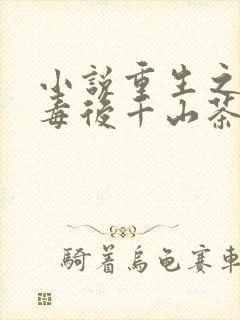 小说重生之将门毒后千山茶客目录