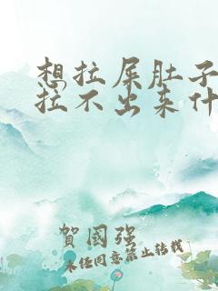 想拉屎肚子疼又拉不出来什么原因