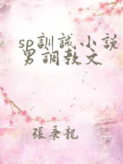 sp训诫小说男男调教文