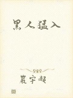 黑人猛入