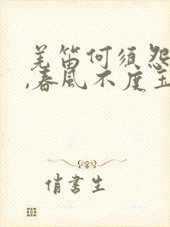 羌笛何须怨杨柳,春风不度玉门关是什么意思