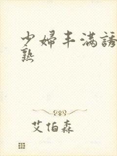 少妇丰满诱人成熟