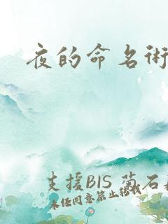 夜的命名术听书