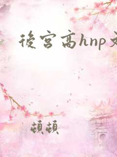 后宫高hnp文