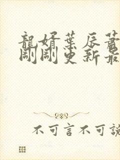 龙婿叶辰萧初然刚刚更新最新章节