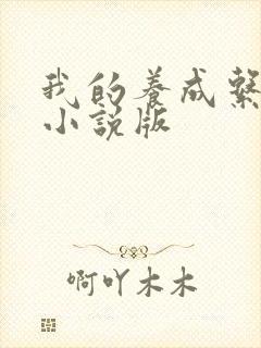 我的养成系女友小说版