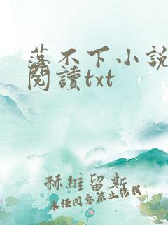 落不下小说全文阅读txt