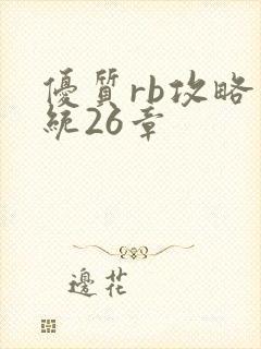 优质rb攻略系统26章