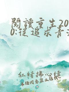 阅读重生2000:从追求青涩校花同桌开始全文