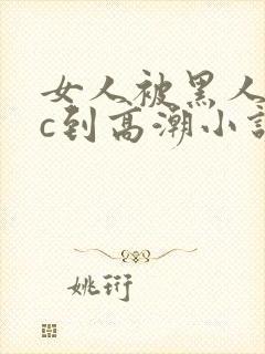 女人被黑人狂躁c到高潮小说