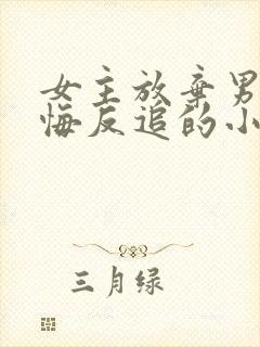 女主放弃男主后悔反追的小说