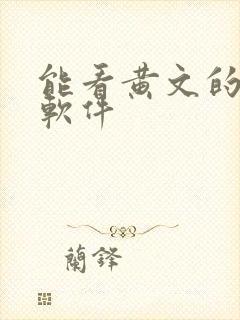 能看黄文的小说软件