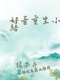 好看重生小说完结