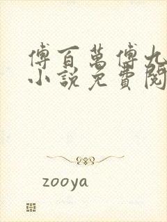 傅百万傅九穿越小说免费阅读