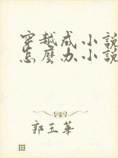 穿越成小说反派怎么办小说