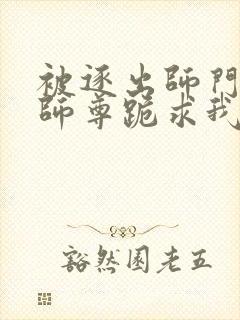 被逐出师门美人师尊跪求我原谅小说