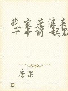 我家老婆来自一千年前 起点