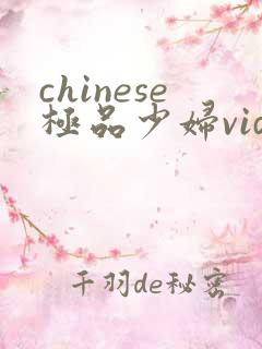 chinese极品少妇videos