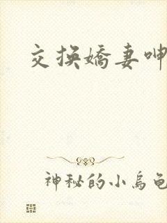 交换娇妻呻吟