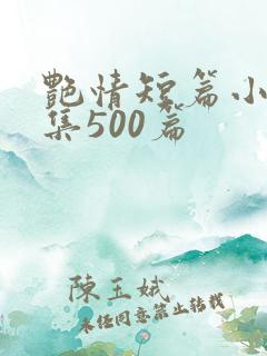 艳情短篇小说合集500篇