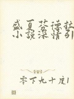 盛夏芬德拉原著小说深情引诱免费阅读