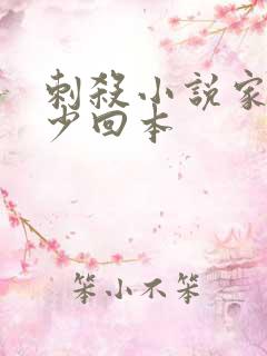 刺杀小说家2多少回本