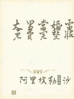 大男当婚电视剧免费完整版观看