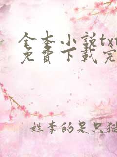 全本小说txt免费下载完结