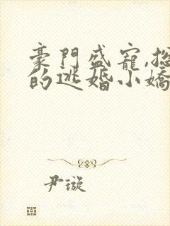 豪门盛宠,总裁的逃婚小娇妻 桐小同