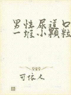 男性尿道口起了一堆小颗粒