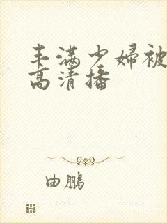 丰满少妇被猛烈高清播