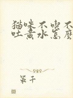 猫咪不吃不喝还吐黄水怎么回事