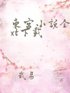 东宫小说全本txt下载