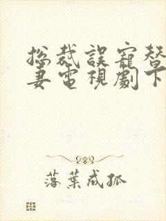 总裁误宠替身甜妻电视剧下载