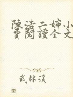 陈浩二婶小说免费阅读全文最新版