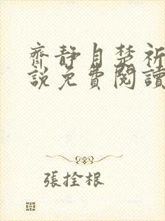 齐静月楚祈端小说免费阅读无弹窗