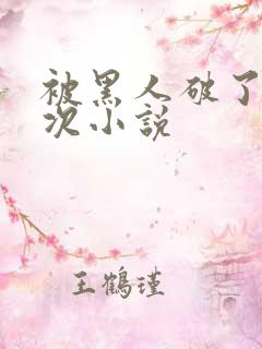 被黑人破了第一次小说