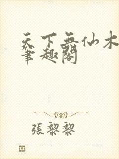 天下无仙木石君笔趣阁