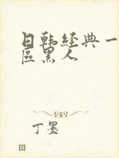 日韩经典一区二区黑人