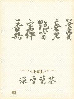 吾家艳妾笔趣阁无弹窗免费阅读