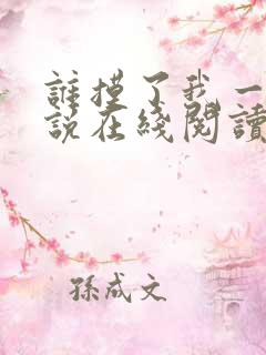 谁摸了我一下小说在线阅读