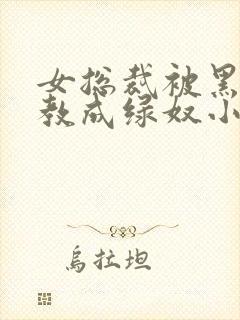 女总裁被黑人调教成绿奴小说