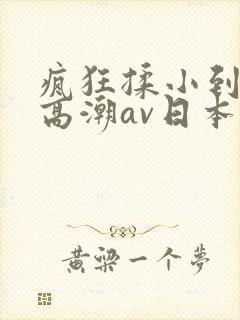 疯狂揉小到失禁高潮av日本