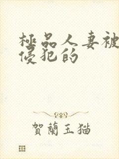 极品人妻被黑人侵犯的