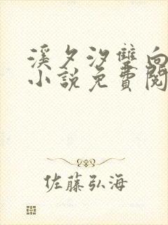 溪夕汐双向迷恋小说免费阅读番外