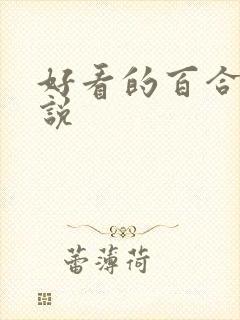 好看的百合类小说